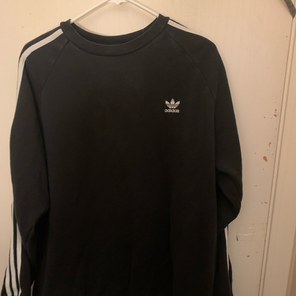 Adidas black sweatshirt
